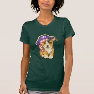 Pembroke Welsh Corgi Pirate T-shirt