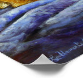 Pembroke Welsh Corgi Poster Print (Hoek)