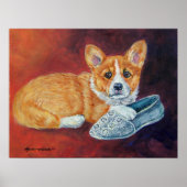 Pembroke Welsh Corgi Poster Print (Voorkant)