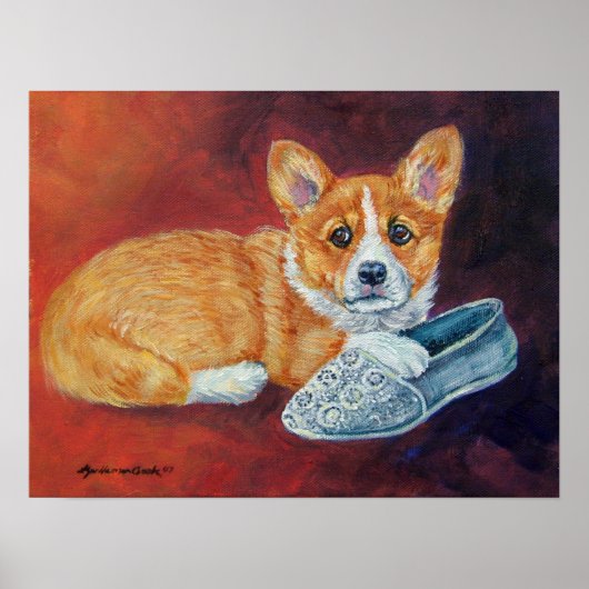 Pembroke Welsh Corgi Poster Print (Voorkant)