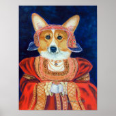 Pembroke Welsh Corgi Poster Print (Voorkant)