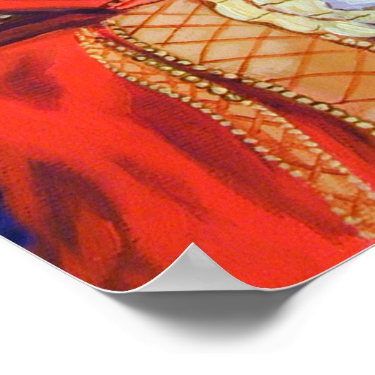 Pembroke Welsh Corgi Poster Print (Hoek)