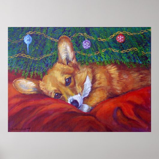 Pembroke Welsh Corgi Poster PRINT (Voorkant)