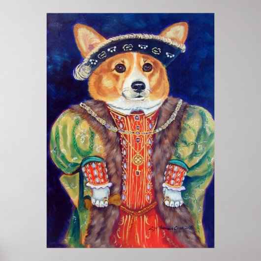 Pembroke Welsh Corgi Poster Print (Voorkant)