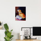 Pembroke Welsh Corgi Poster Print (Thuiskantoor)