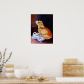 Pembroke Welsh Corgi Poster Print (Keuken)