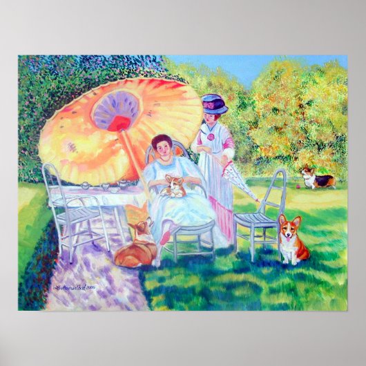Pembroke Welsh Corgi Poster Print (Voorkant)