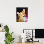Pembroke Welsh Corgi Print (Thuiskantoor)
