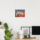 Pembroke Welsh Corgi Print (Thuiskantoor)