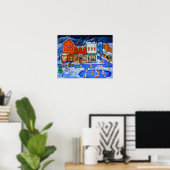 Pembroke Welsh Corgi Print (Thuiskantoor)