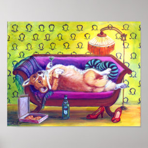 Pembroke Welsh Corgi Print