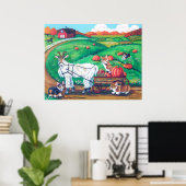 Pembroke Welsh Corgi Print (Thuiskantoor)