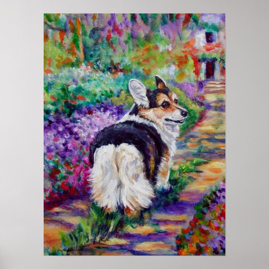 Pembroke Welsh Corgi Print (Voorkant)