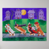 Pembroke Welsh Corgi Print (Voorkant)