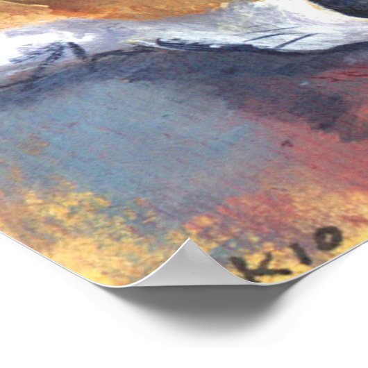 Pembroke Welsh Corgi Print (Hoek)