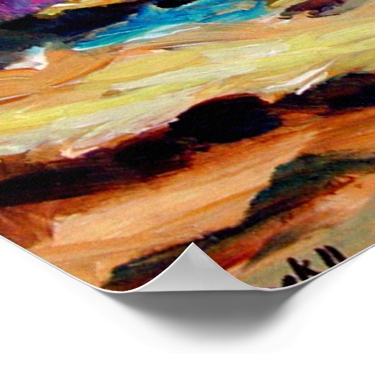 Pembroke Welsh Corgi Print (Hoek)