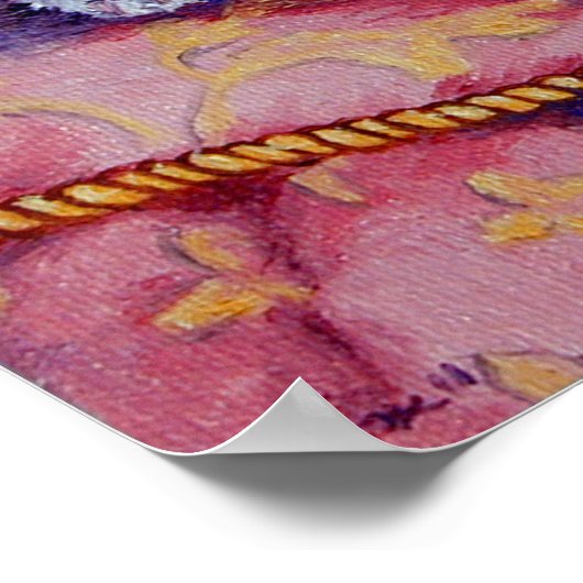 Pembroke Welsh Corgi Print Poster (Hoek)