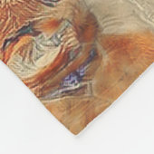 Pembroke Welsh Corgi Puppies Fleece Deken (Hoek)