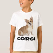 Pembroke Welsh Corgi Puppy Dog Boys T-shirt (Voorkant)