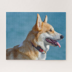 Pembroke Welsh Corgi Puppy Dog Jigzaag Puzzle Legpuzzel