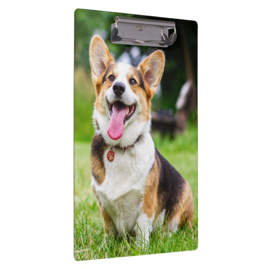 Pembroke Welsh Corgi Puppy Dog Klembord (Rechts)