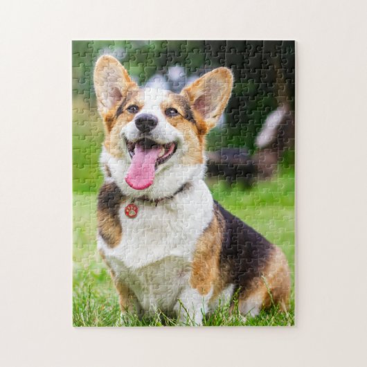 Pembroke Welsh Corgi Puppy Dog Legpuzzel (Verticaal)
