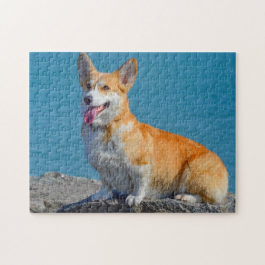 Pembroke Welsh Corgi Puppy Dog Legpuzzel (Horizontaal)