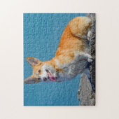 Pembroke Welsh Corgi Puppy Dog Legpuzzel (Verticaal)