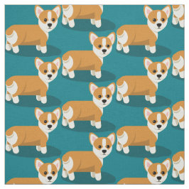 Pembroke Welsh Corgi Puppy Dog Stof