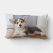Pembroke Welsh Corgi Puppy Kussen (Achterkant)
