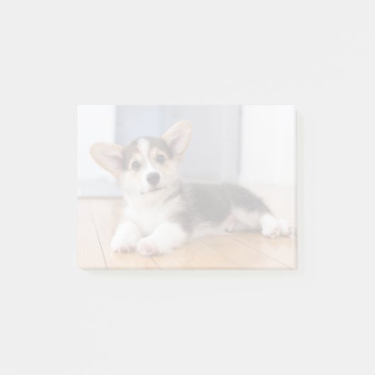 Pembroke Welsh Corgi Puppy Post-it® Notes (Voorkant)