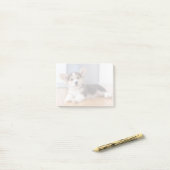 Pembroke Welsh Corgi Puppy Post-it® Notes (Op bureau)