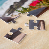 Pembroke Welsh Corgi puppy standing on table Legpuzzel (Zijkant)