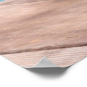 Pembroke Welsh Corgi puppy standing on table Poster (Hoek)