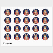 Pembroke Welsh Corgi Queen Stickers (Vel)