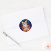 Pembroke Welsh Corgi Queen Stickers (Envelop)