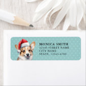 Pembroke Welsh Corgi Return Address Labels (Insitu)