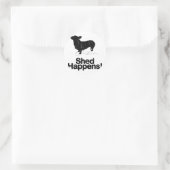 Pembroke Welsh Corgi Ronde Sticker (Tas)