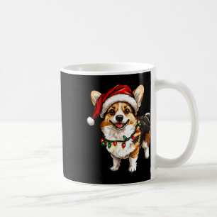 Pembroke Welsh Corgi Santa Christmas Tree Lights X Koffiemok