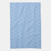 Pembroke Welsh Corgi Schattige Pattern Blue Theedoek (Verticaal)