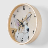 Pembroke Welsh Corgi Schilderij - Originele Honden (Hoek)