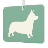 Pembroke Welsh Corgi Silhouette Luchtverfrisser (Links)