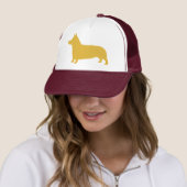 Pembroke Welsh Corgi Silhouette Trucker Pet (In situ)