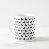 Pembroke Welsh Corgi Sketch Design Mok (Voorkant links)
