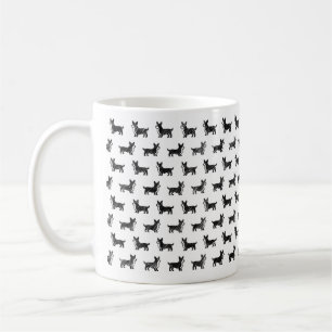Pembroke Welsh Corgi Sketch Design Mok