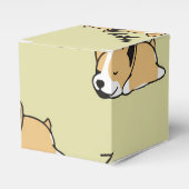 Pembroke Welsh Corgi Sleeping Hondenliefhebber ZZZ Bedankdoosjes (Voorkant Zijde)