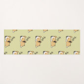 Pembroke Welsh Corgi Sleeping Hondenliefhebber ZZZ Yogamat (Voorkant (horizontaal))