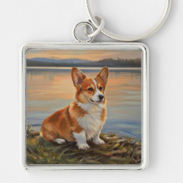 Pembroke Welsh Corgi Sleutelhanger