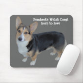 Pembroke Welsh Corgi Soulful Mousepad Muismat (Met muis)