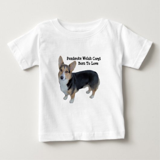 Pembroke Welsh Corgi Soulful Toddler Unisex Shirt (Voorkant)